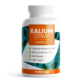 ProFuel KALIUM Citrat - 240 Kapseln | ROUGHBULL FITNESS