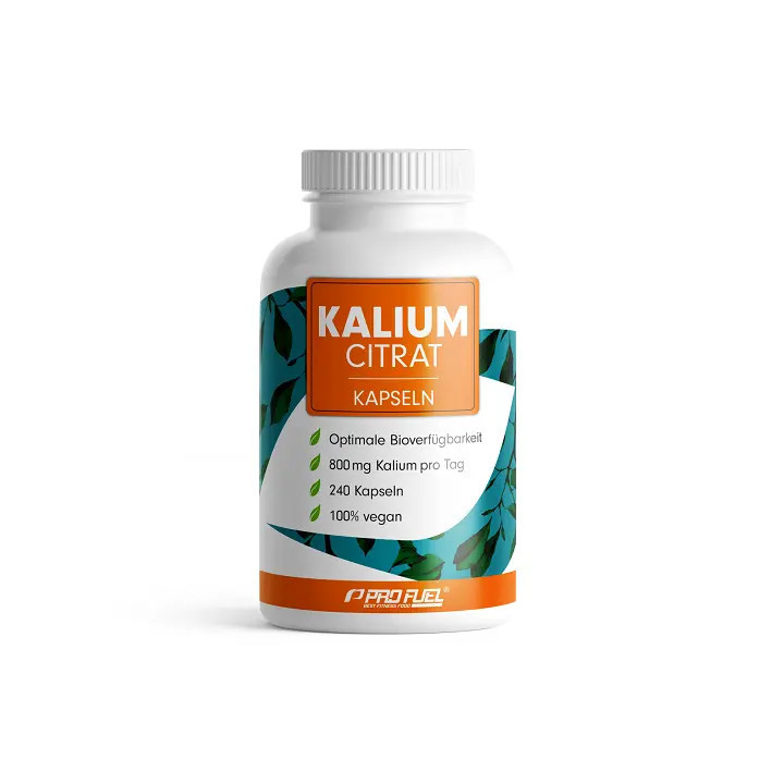 ProFuel KALIUM Citrat - 240 Kapseln | ROUGHBULL FITNESS