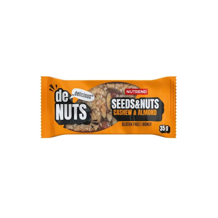 Nutrend Denuts Seeds & Nuts 42x35g Cashew & Mandel | ROUGHBULL FITNESS
