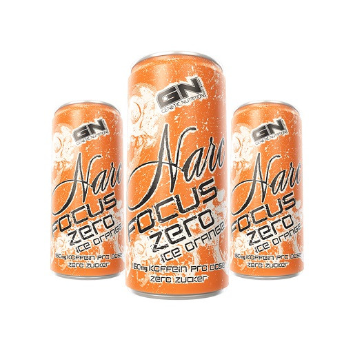 GN Narc Focus Zero - 24x 250ml Dosen | ROUGHBULL FITNESS