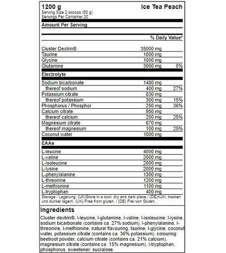 GN Infusion Intra Workout - 1200g Blueberry | ROUGHBULL FITNESS