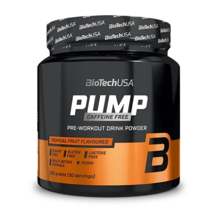 BioTech Pump Caffein Free Pre-Workout 330g (30 Serv.)