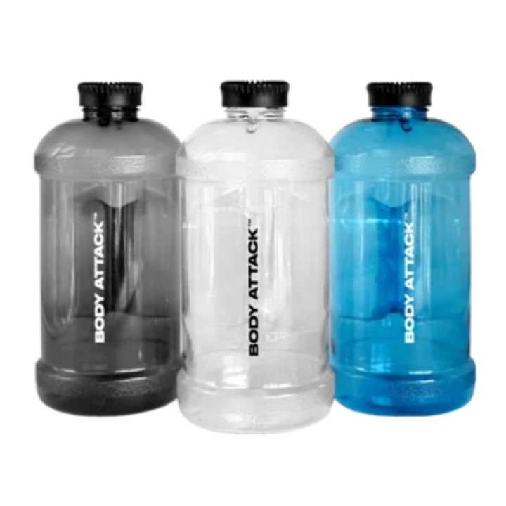 Body Attack Trinkgallone 2,2l Shocking Blue Transparent