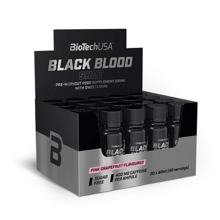 BioTech Black Blood Shot 20x60ml