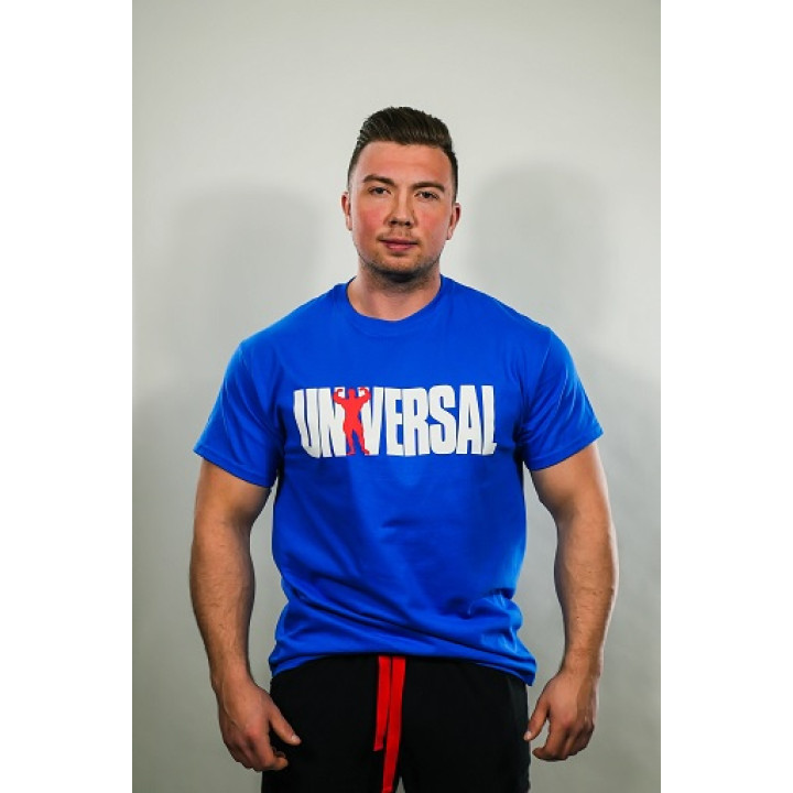 Universal Animal T-Shirt Blue '77 L