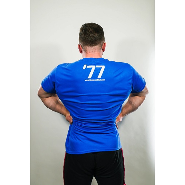 Universal Animal T-Shirt Blue '77 L