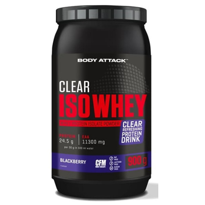 Body Attack Clear Iso Whey 900g Lemon