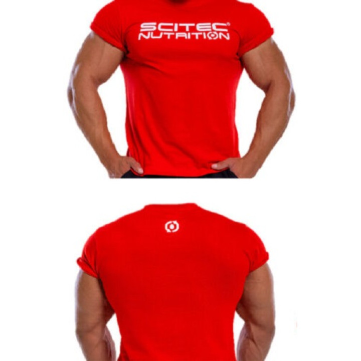Scitec T-Shirt rot L