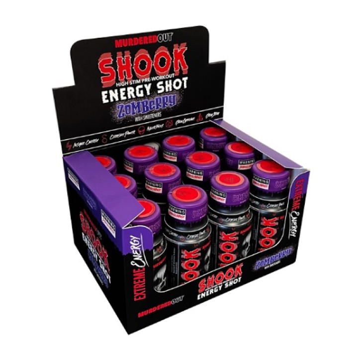 Murdered Out Shook Shot 12x60ml Zomberry
