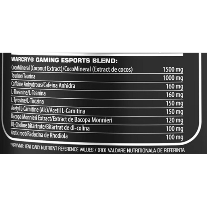 Genius Nutrition Warcry Gaming 240g Diablo's Blood