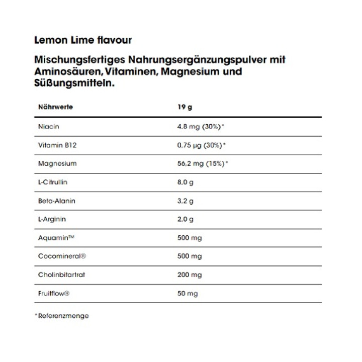Optimum Nutrition Platinum Pump 380g Lemon Lime