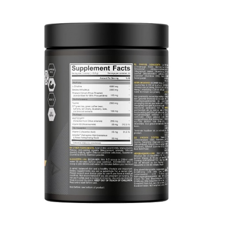 Dedicated Unstoppable Pump - 405g Fruit Punch
