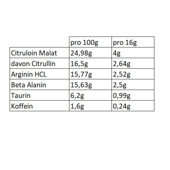 NNT Pre Workout Booster 240g