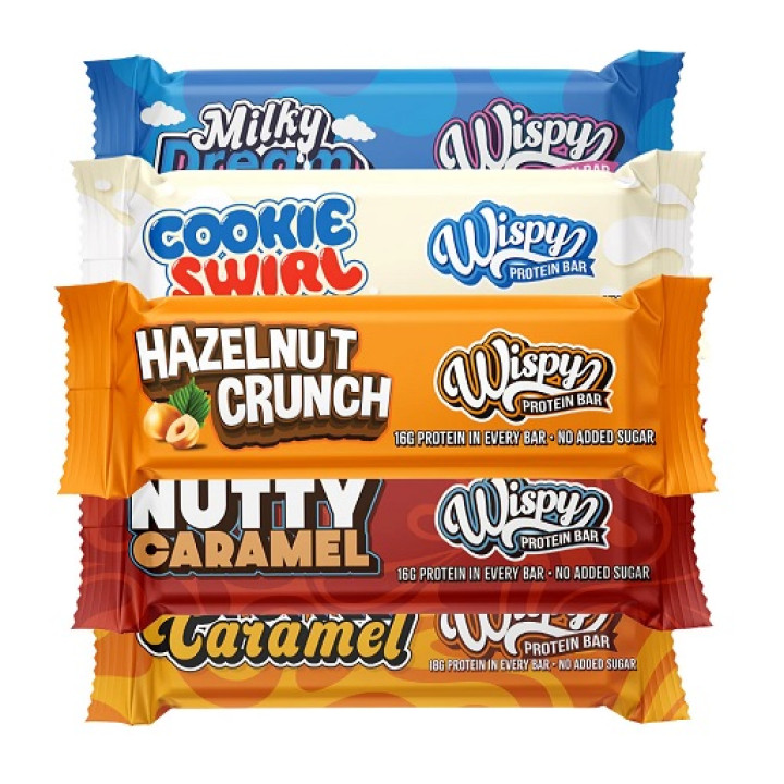 Wispy Protein Bar 10x55g Dark Choco Pistachio