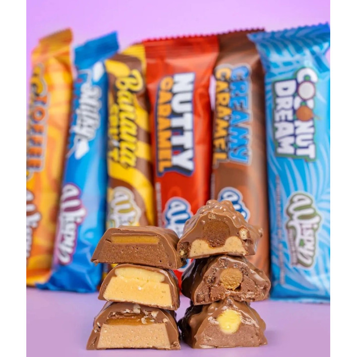 Wispy Protein Bar 10x55g Dark Choco Pistachio