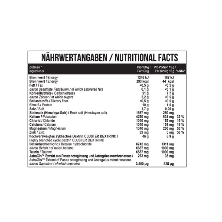 MST - Aqua Power Electrolyte Boost - 360g