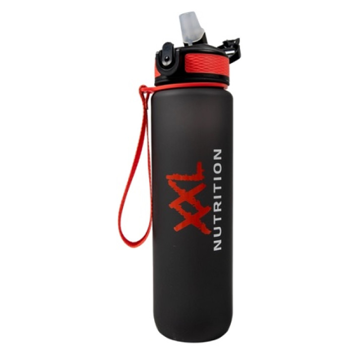 XXL Nutrition Hydrate Bottle 1000ml Schwarz-Rot