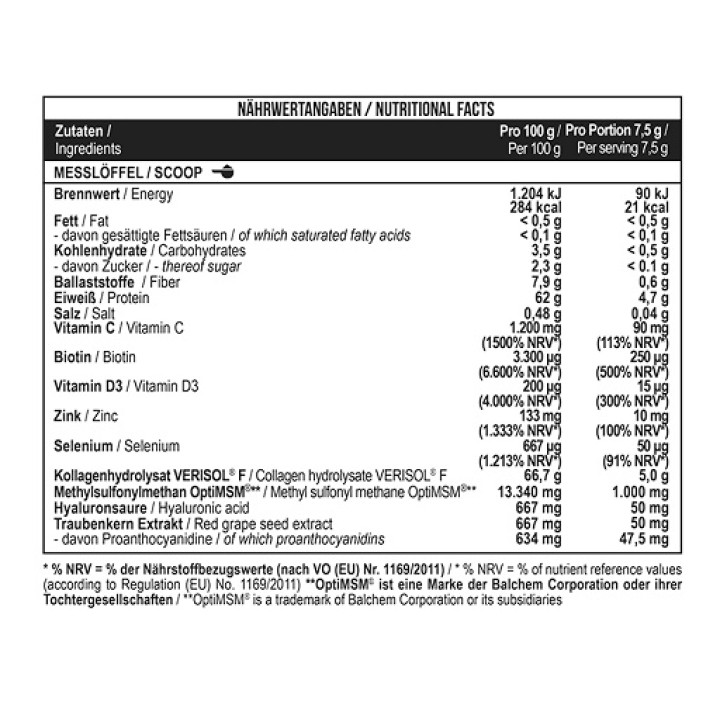 MST - Beauty Fish Collagen Verisol 225g