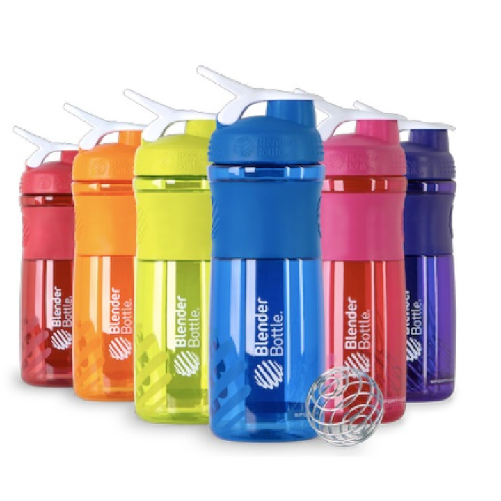 Blender Bottle Sportmixer 820ml Cyan