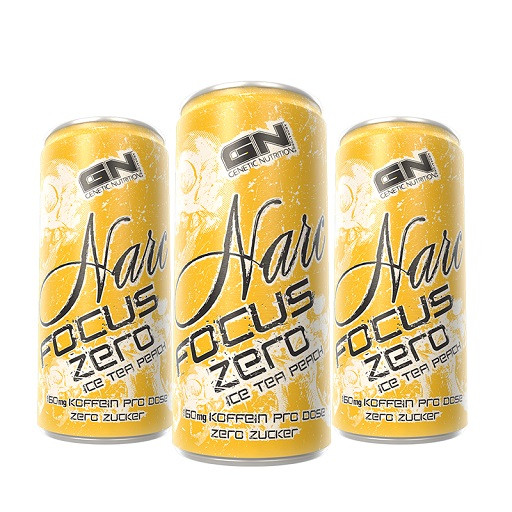 GN Narc Focus Zero - 24x 250ml Dosen | ROUGHBULL FITNESS