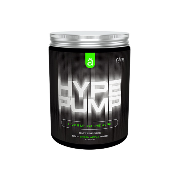 Nanosupps Hype Pump 420g Sour Green Apple