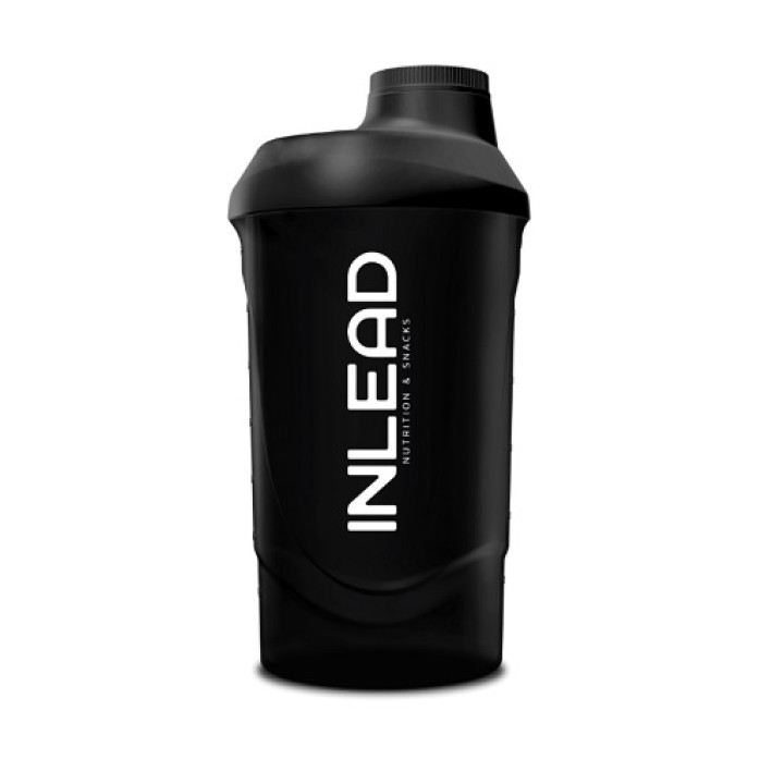Inlead Shaker 600ml Black Transparent
