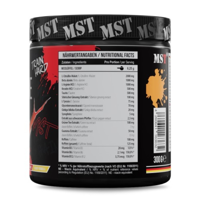 MST - Hurricane Pump 300g Pineapple