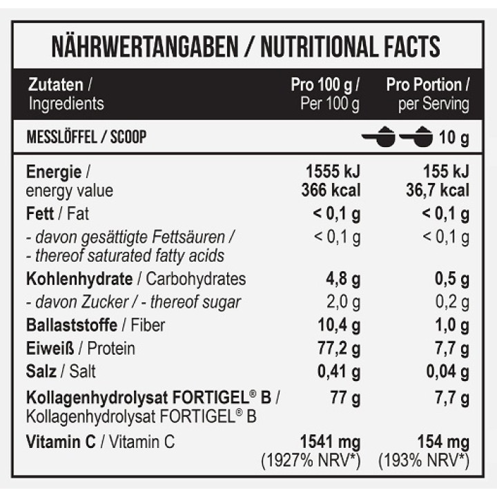 MST - Collagen Peptides Fortigel® 300g