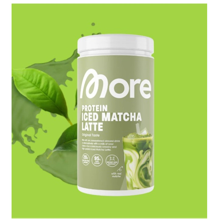 More Nutrition Protein Iced MATCHA LATTE 300g Dose