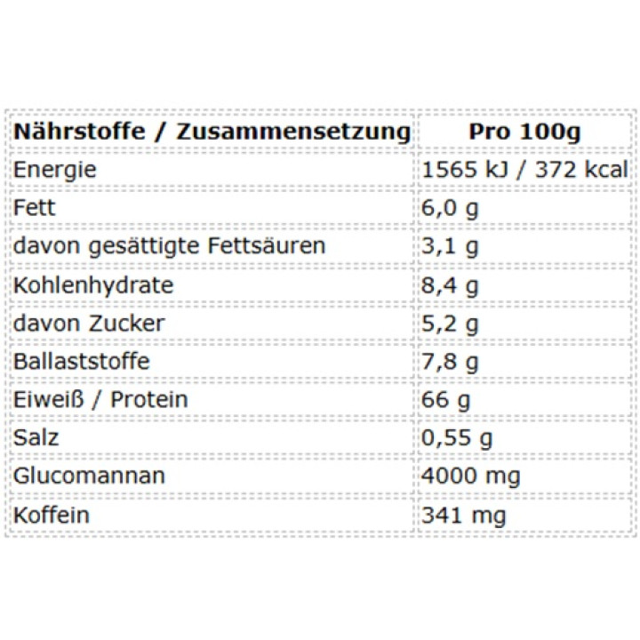 More Nutrition Protein Iced MATCHA LATTE 300g Dose