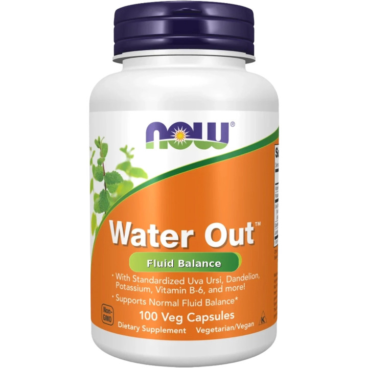 NOW Foods Water Out 100 Kapseln | ROUGHBULL FITNESS