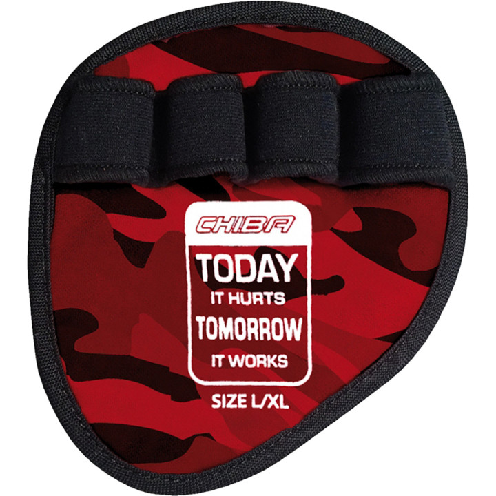 Chiba - 40186 - Motivation Grippad royal/weiß/rot | ROUGHBULL FITNESS