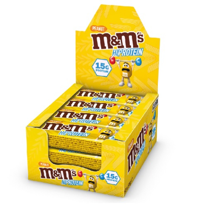 M&M Protein Bar 12x51g Peanut