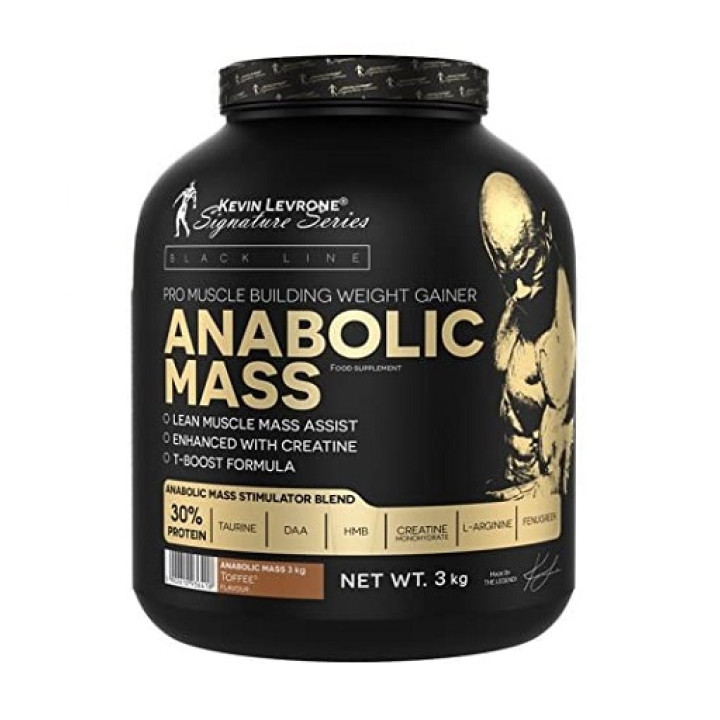 Kevin Levrone Anabolic Mass 3kg (30% Protein) Vanilla