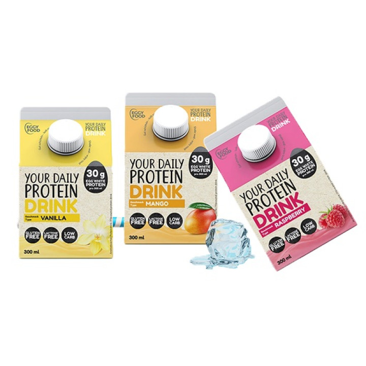 EGGY FOOD YOUR DAILY PROTEIN DRINK 6x300ml Vanille