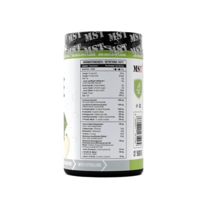 MST - Creatine Kick 500g Peach Ice Tea