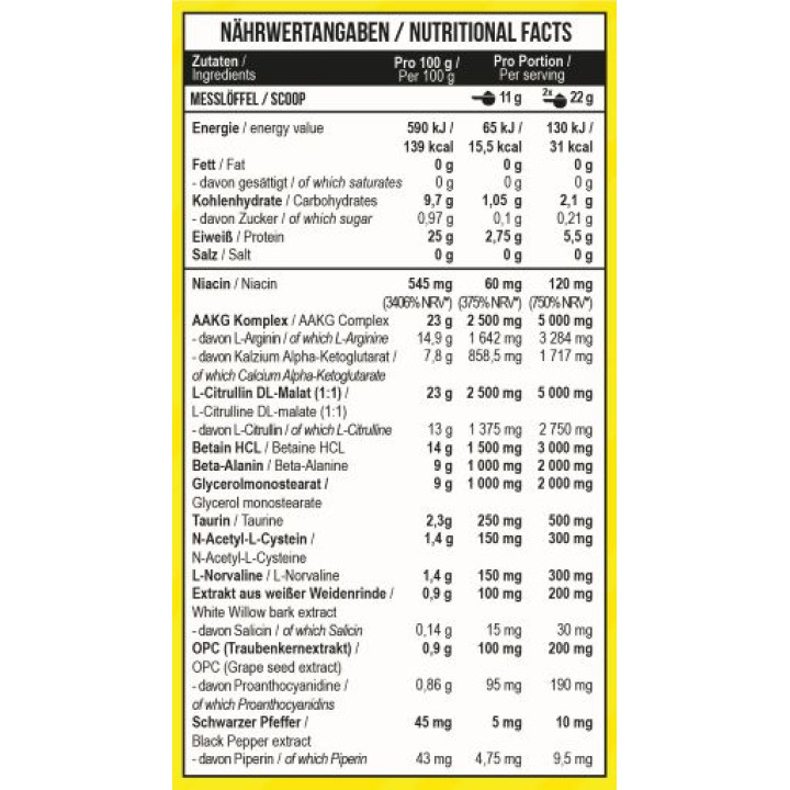 MST - Pump Killer 550g Fruit Punch