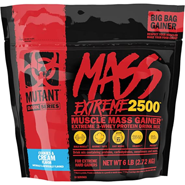 Mutant Mass XXXTREME 2500 - 2,72 kg Cookies&Cream
