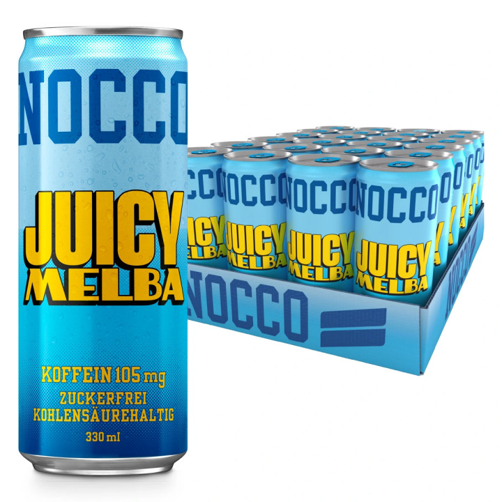 Nocco BCAA Drink 24 x 330 ml JuicyMelba