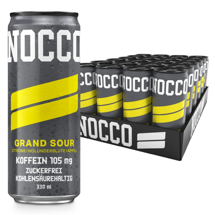 Nocco BCAA Drink 24 x 330 ml Grand Sour