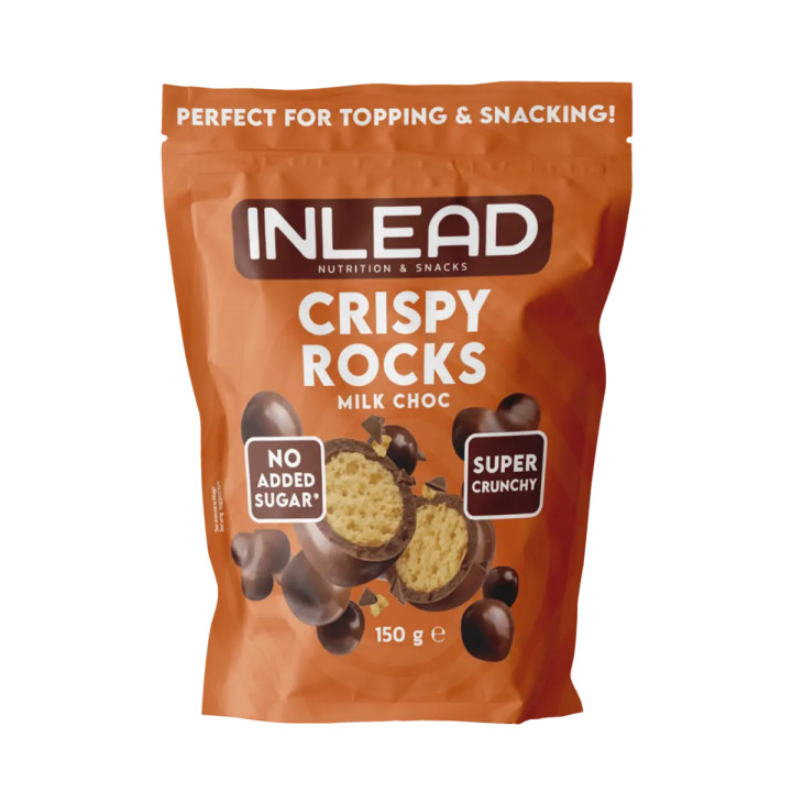 Inlead Crispy Rocks 150g White Choc Coconut