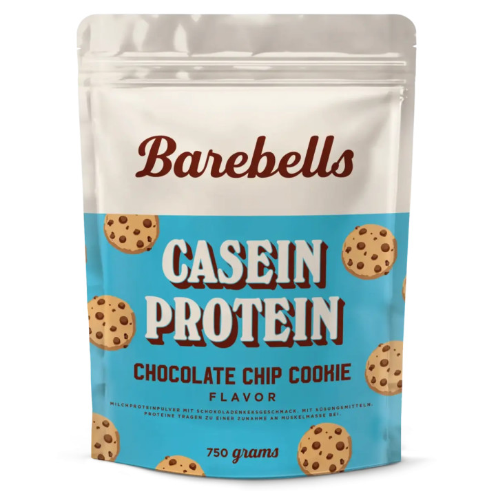 Barebells Casein Protein 750g Chocolate Chip Cookies