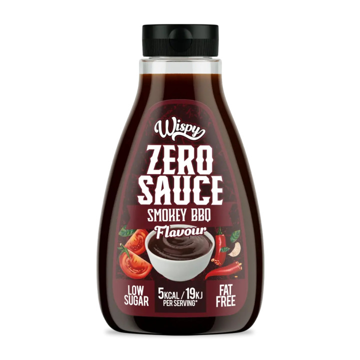 Wispy Zero Sauce 430g Smokey BBQ