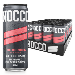 Nocco BCAA Drink 24 x 330 ml THE BERRIES / ROTE BEEREN