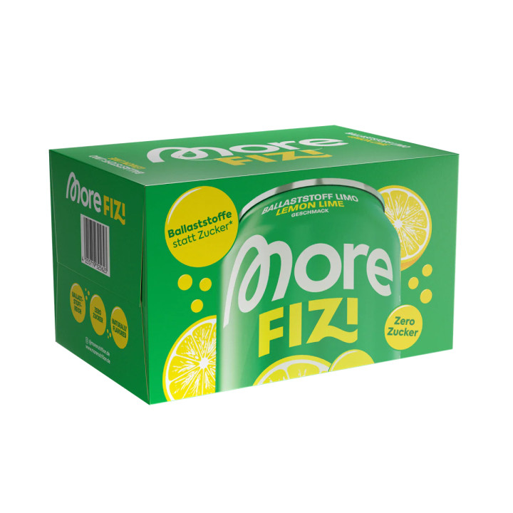 More Nutrition FIZI 6x330ml Orange