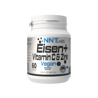 NNT Eisen + Vitamin C + Zink 60 Kapseln