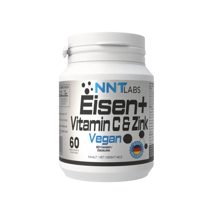 NNT Eisen + Vitamin C + Zink 60 Kapseln