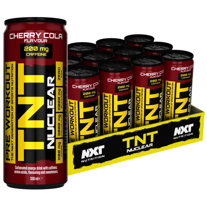 NXT Nutrition TNT NUCLEAR 12x330ml Cherry Cola