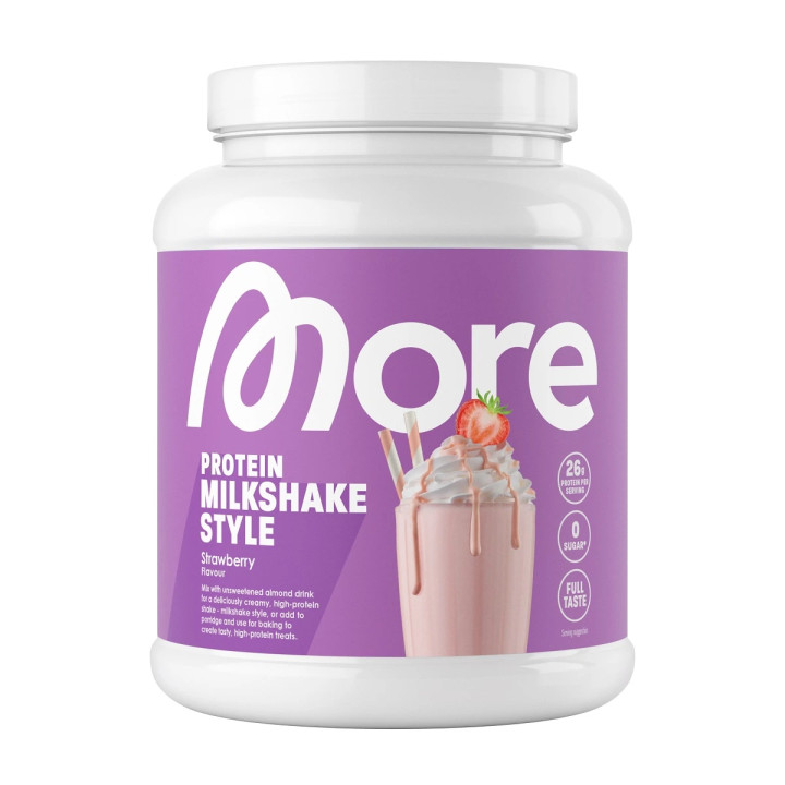 More Nutrition Total Protein 600g Milkshake Style Strawberry