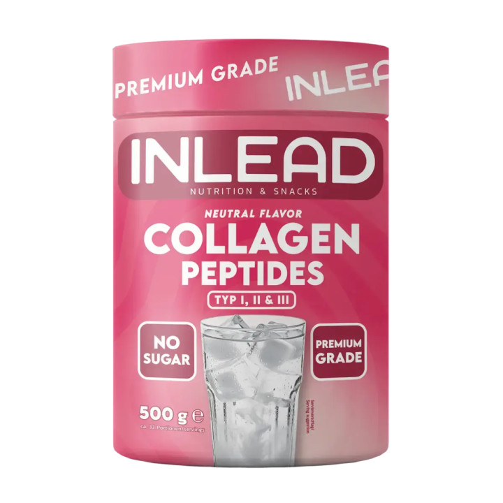 INLEAD Collagen Peptides Typ I, II & III 500g